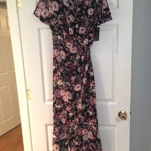Floral Wrap Dress
